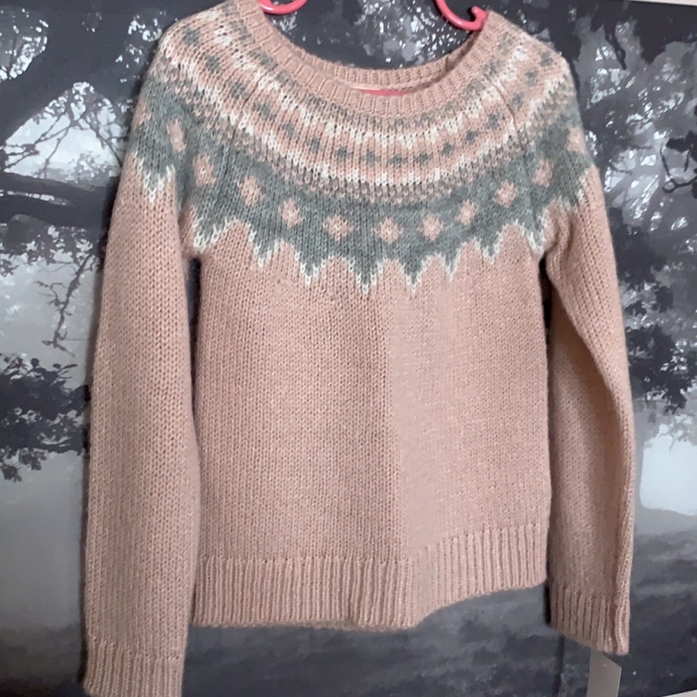 ☃️💗Pink Oshkosh sweater NWT